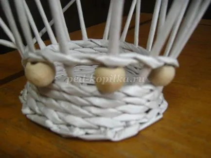 Basket de tuburi de ziar pentru începători pas cu pas