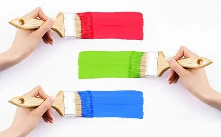 Colorant beton cu pigment de culoare mâinile lor și tehnologia colorant