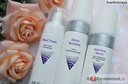 Curățare de spumare crema aravia-c spuma Vita - «curățare moale și delicat pentru toate tipurile de piele!