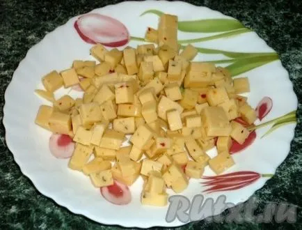 Chiftele de carne tocată și brânză - o rețetă cu fotografie (brânză) Chiftele de carne tocată și brânză - rețeta cu o fotografie