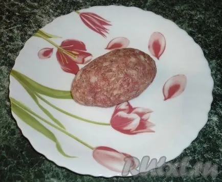 Chiftele de carne tocată și brânză - o rețetă cu fotografie (reteta) Chiftele de carne tocată și brânză - rețeta cu o fotografie