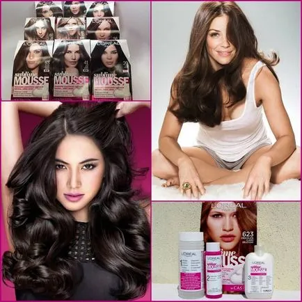 Pictura mousse Sublim de la recenzii Loreal Loreal de mousse sublimă