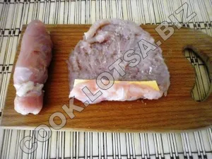 rulouri de pui cu brânză - delicioase fotografii acasă pas reteta (reteta) rulouri de pui cu brânză - delicioase acasă-pas fotografii reteta