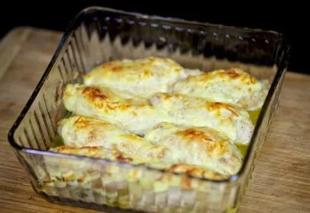 rulouri de pui cu brânză
