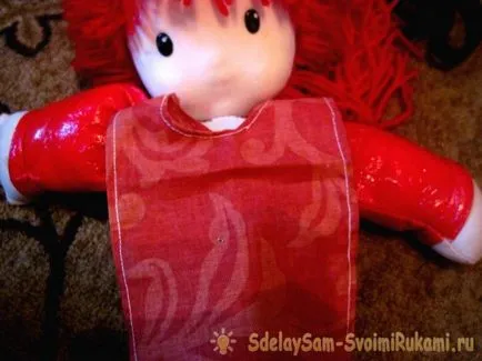 Doll prosop cu atelierul său mâini (master-class) păpușă de prosoape cu propriile sale mâini master-class