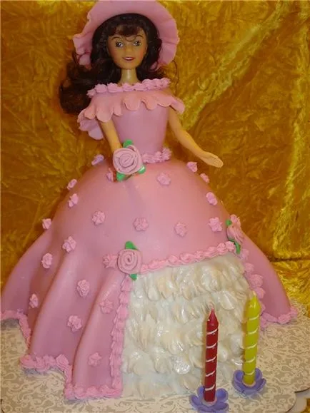 Doll-prăjituri - o clasă de master pentru începători