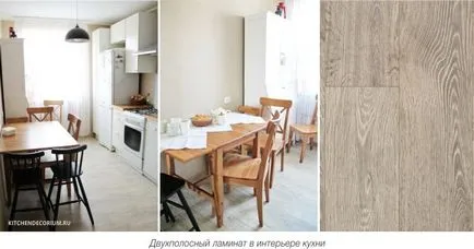 bucătărie laminat - alege și puneți mâinile (foto, video)