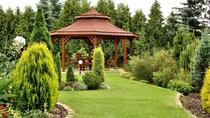 Amenajare a teritoriului cu mâinile lor - Secretele de o zonă frumoasă suburbane