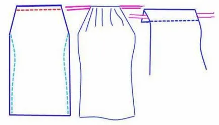 Rochie de vara fără un model
