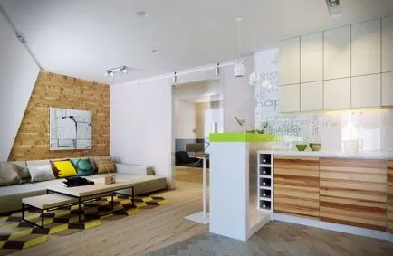 bucătărie-cameră de zi (151 poze) bucătărie combinată cu living în interior, reunește
