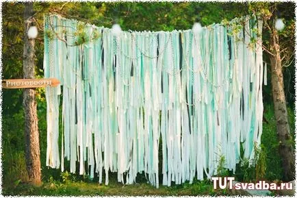 Ribbon în proiectarea de fotografii de nunta - nunta portal de nunta aici
