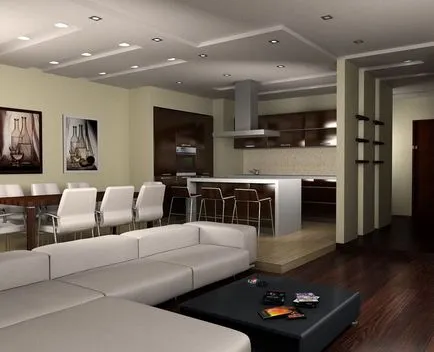 bucătărie-cameră de zi 50 de fotografii idei modul de a decora design (foto) bucătărie-cameră de zi 50 de fotografii idei modul de a decora design-