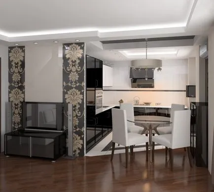 bucătărie-cameră de zi 50 de fotografii idei modul de a decora design (proiectare) bucătărie-cameră de zi 50 de fotografii idei modul de a decora design-