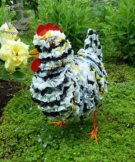 Hen de pungi de plastic