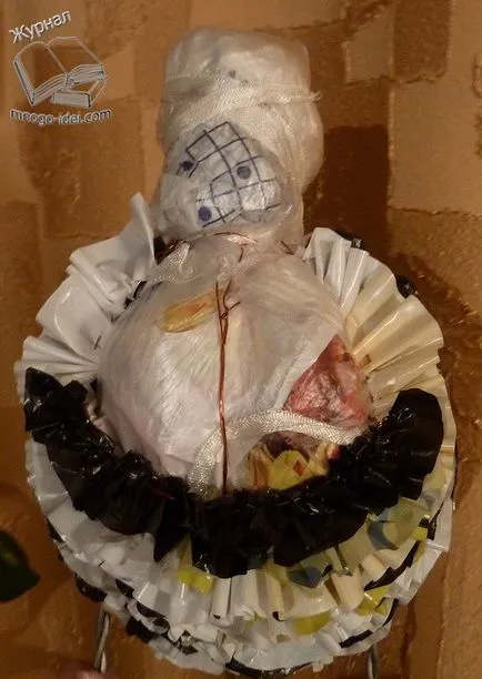 Hen de pungi de plastic