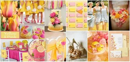 Lemon nunta - idei de design, fotografii