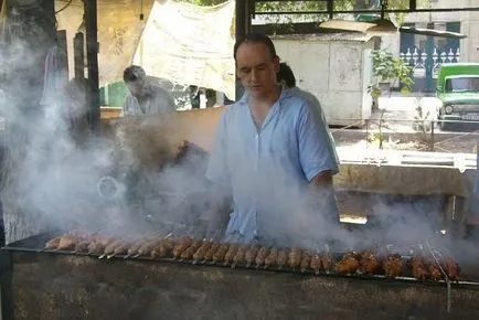 Kebab pe gratar modul de a atinge perfecțiunea