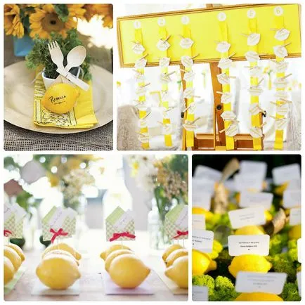 Lemon -bright nunta începe viața împreună