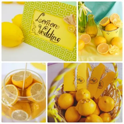 Lemon -bright nunta începe viața împreună