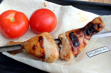 Sosul pentru rețete kebab de pui 8