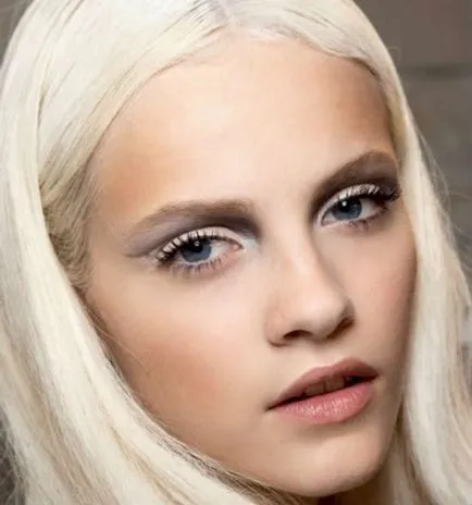 Machiaj pentru blonde cu ochi albastri (50 poze)