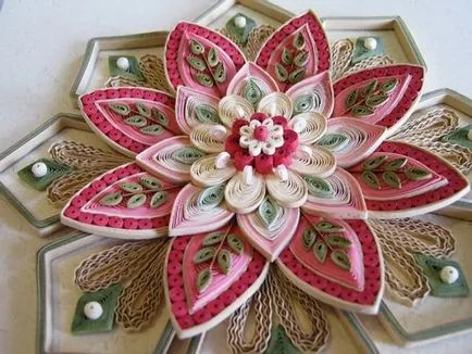 flori de master-class în tehnicile Quilling pentru începători cu fotografii și video