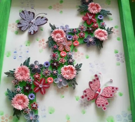 flori de master-class în tehnicile Quilling pentru începători cu fotografii și video