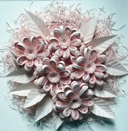 flori de master-class în tehnicile Quilling pentru începători cu fotografii și video