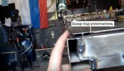 Ușă metalică cu mâinile sale desene, video,