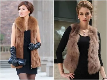 Veste cu blană 2017 cu ceea ce poarta 20 de fotografii! (Vesta din blana de sex feminin 2017 purtat cu model de fotografie) Veste cu blană 2017 cu ceea ce poarta 20 de fotografii!