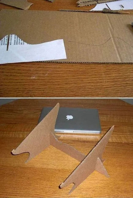 Mobilier din carton, cu mâinile lor 7 clase de master de mese, scaune și rafturi