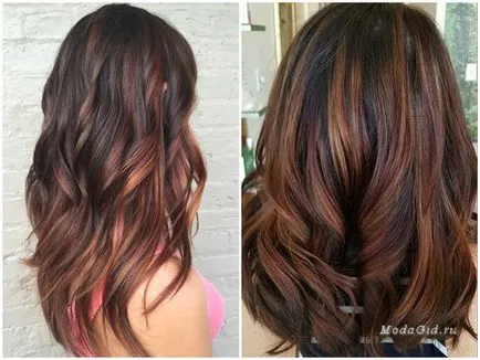 coafuri trendy păr de moda tendințele de culoare 2017 colorare și fotografii
