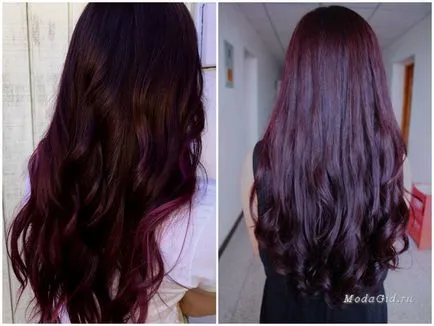 coafuri trendy păr de moda tendințele de culoare 2017 colorare și fotografii