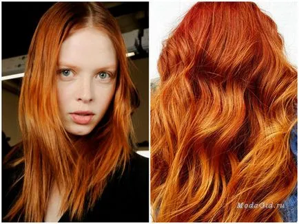 coafuri trendy păr de moda tendințele de culoare 2017 colorare și fotografii