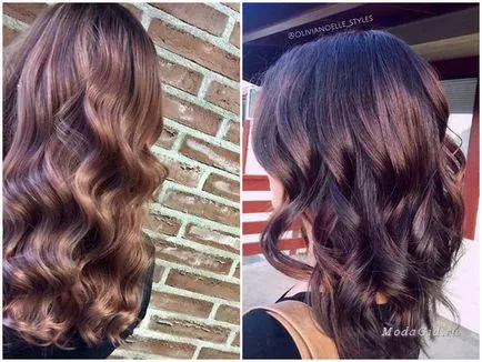 coafuri trendy păr de moda tendințele de culoare 2017 colorare și fotografii