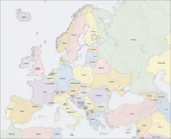 populația Europei - a (populație) populația Europei - o