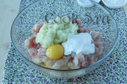Carne de pui Albanian - reteta cu pas cu pas fotografii (carne de pui Albanian cu amidon) Carne de pui albanez - reteta cu pas cu pas fotografii