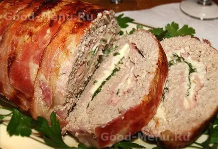 chiftele de carne tocată și brânză - o rețetă cu pas cu pas fotografii (rola) chiftele de carne tocată și brânză - o rețetă cu pas cu pas fotografii
