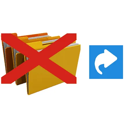 Pe o unitate flash în loc de pictograma unei comenzi rapide de fișiere