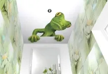 Plafoane întinse cu imagini foto de imprimare și tipuri de desene, recenzii, interior (tavane) Plafoane întinse cu imagini foto de imprimare și tipuri de desene, comentarii, Interior