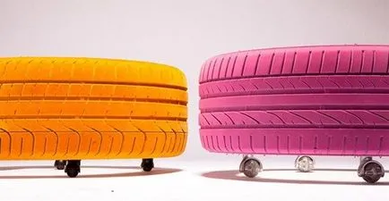 Viața nouă de anvelope vechi 74 de idei pentru bricolaj