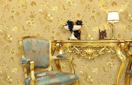 Wallpaper serigrafică în interior - unde și cum să se aplice adezivul