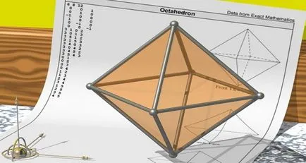 Octaedru, modul de a face hârtie de la tutoriale video