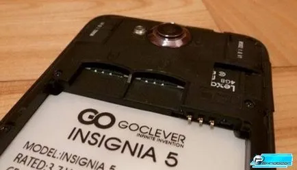 Privire de ansamblu GoClever Insignia 5 - telefonul mobil polonez poate fi un bun (GoClever) Privire de ansamblu GoClever Insignia 5 - telefonul mobil polonez poate fi un bun
