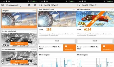 Prezentare generală smartphone Meizu vagon buget nota m2