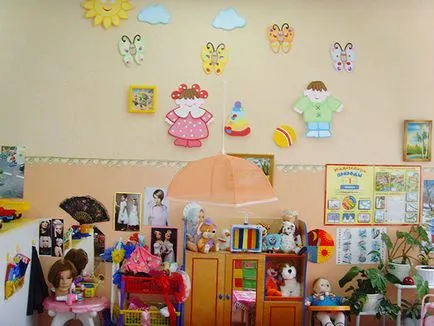 Efectuarea și primirea de grup la grădiniță cu propriile lor mâini