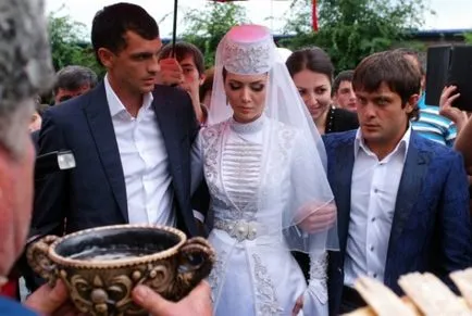 ceremonii de nunta osetine, traditii, rochii de mireasa