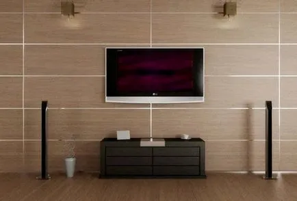 Decorarea pereților de MDF, lux si confort