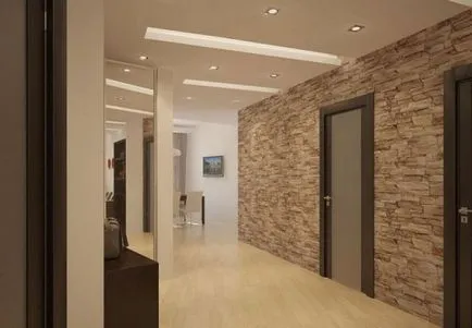 Decorarea pereților de piatră - Fotografii de opțiuni de design frumoase în interior (finisaj) Decorarea pereților de piatră - Fotografii de opțiuni de design frumoase în interior