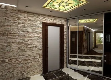 Decorarea pereților de piatră - Fotografii de opțiuni de design frumoase în interior (finisaj) Decorarea pereților de piatră - Fotografii de opțiuni de design frumoase în interior